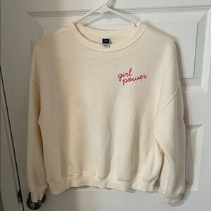 Old Navy Cream Kids Sweatshirt